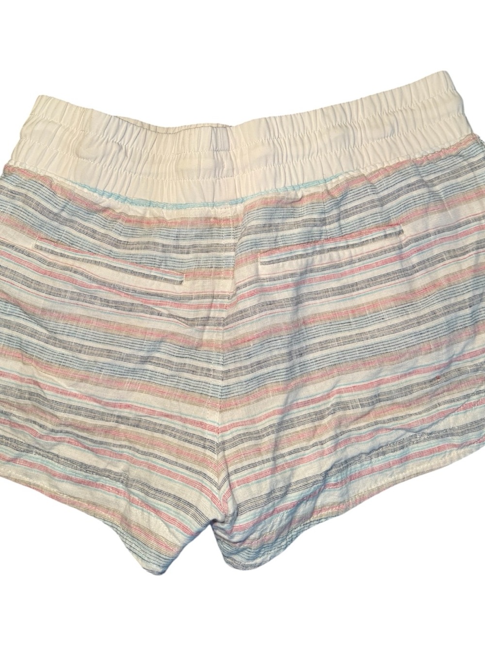 Athleta Cabo Beachside Linen Shorts Size 6 LIKE NEW - Picture 3 of 6